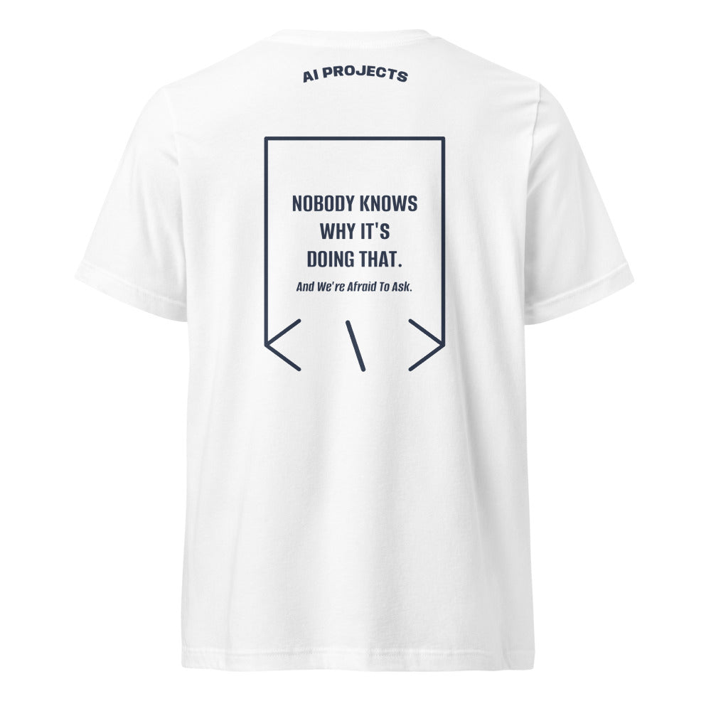 Nobody Knows Why It's Doing That. — secondary back mockup