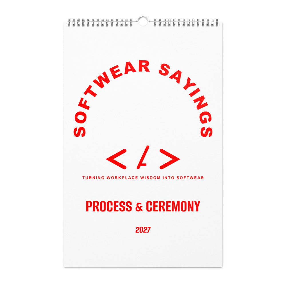 Process & Ceremony — Red cover mockup