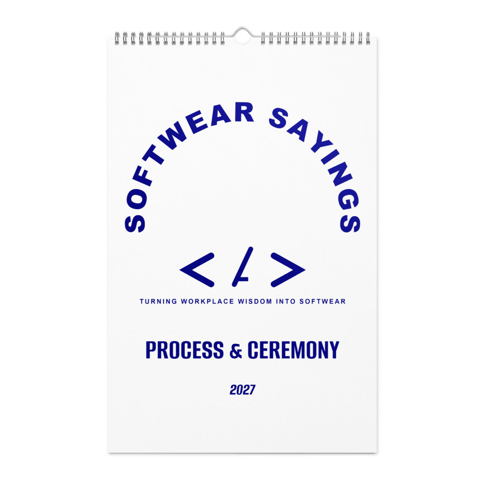 Process & Ceremony — Navy cover mockup