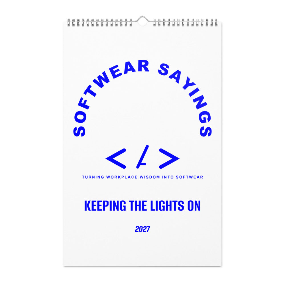 Keeping The Lights On — Blue cover mockup