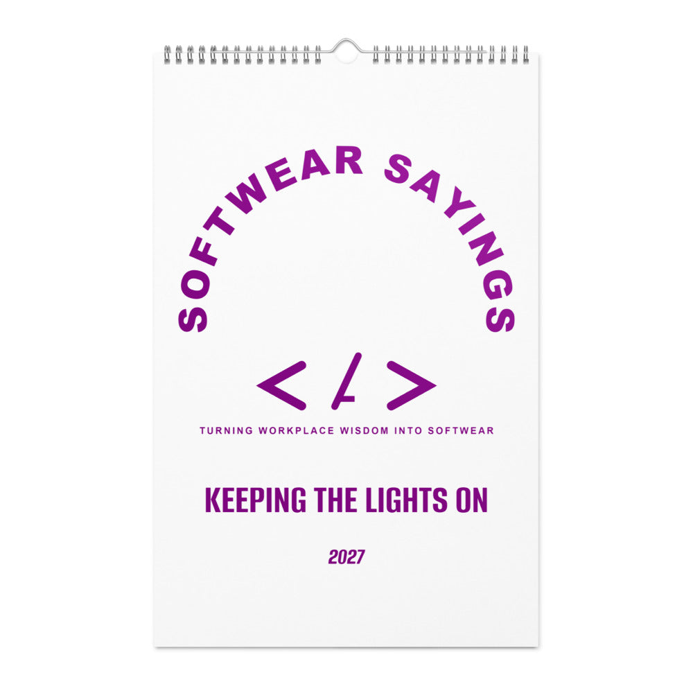 Keeping The Lights On — Purple cover mockup