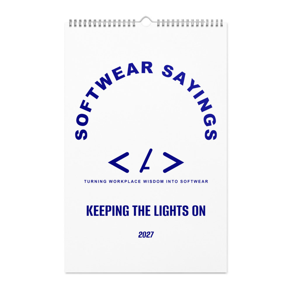 Keeping The Lights On — Navy cover mockup