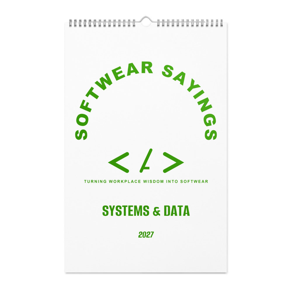 Systems & Data — Green cover mockup