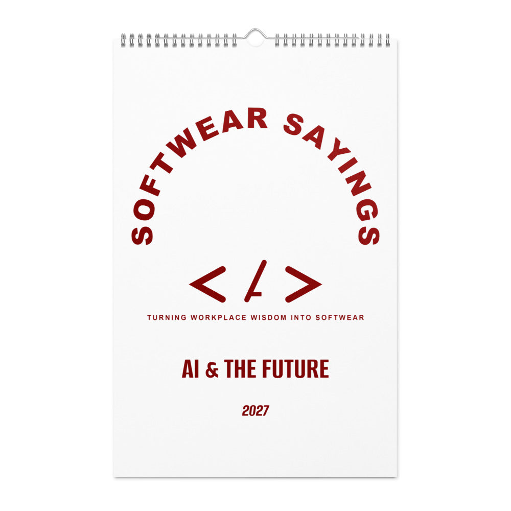 AI & The Future — Maroon cover mockup