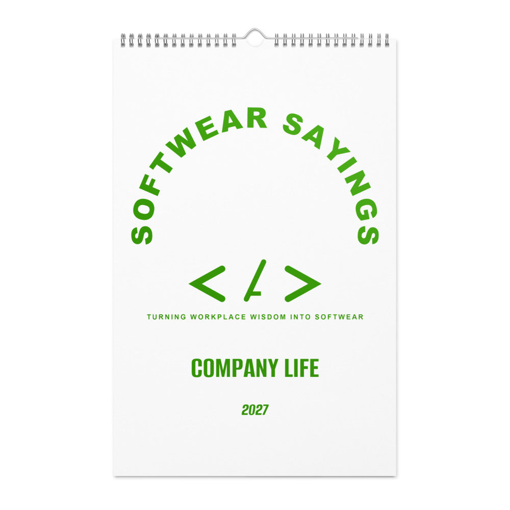 Company Life — Green cover mockup
