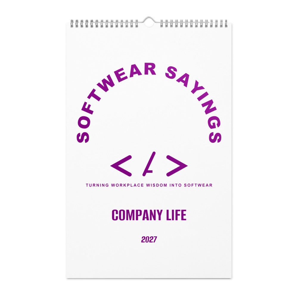 Company Life — Purple cover mockup
