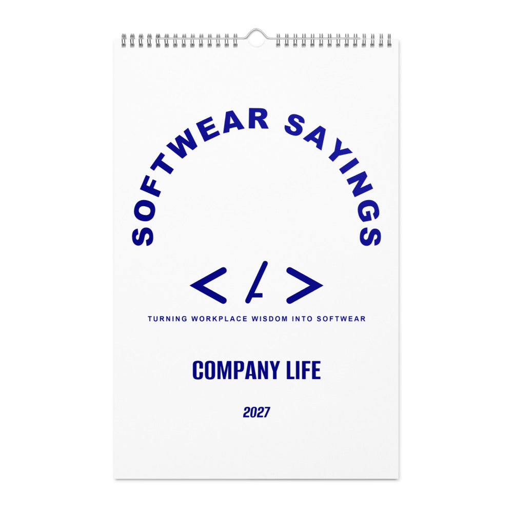 Company Life — Navy cover mockup