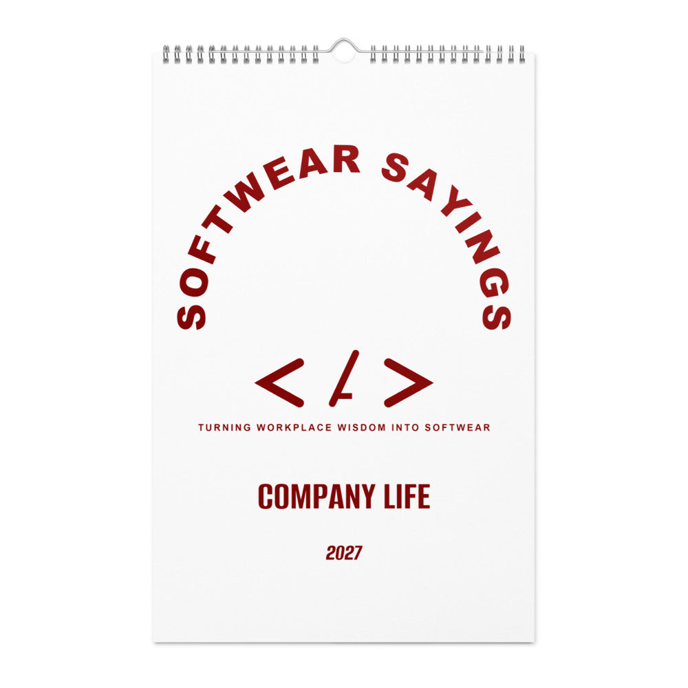 Company Life — Maroon cover mockup