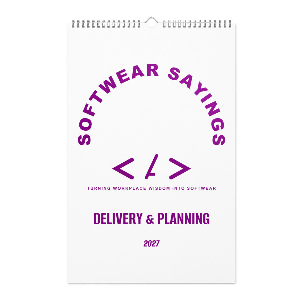 Delivery & Planning — Purple cover mockup