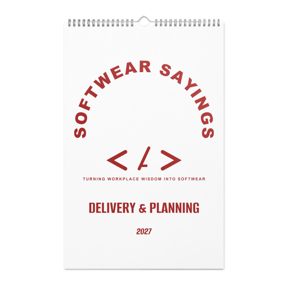 Delivery & Planning — Brown cover mockup