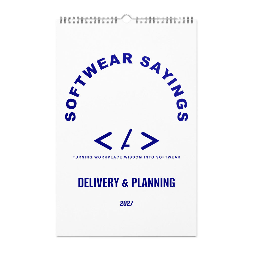 Delivery & Planning — Navy cover mockup