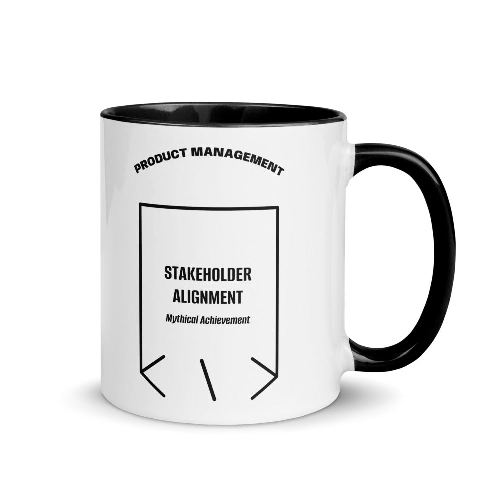 Stakeholder Alignment — Black Black back mockup (11 oz)