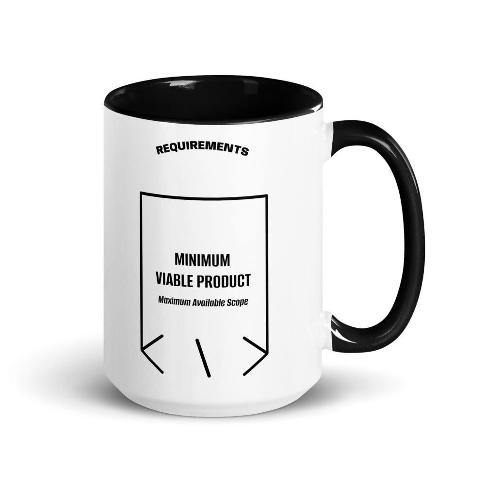 Minimum Viable Product — Black Black back mockup (15 oz)
