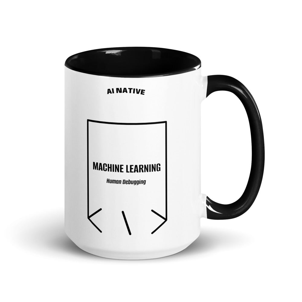 Machine Learning — Black Black back mockup (15 oz)