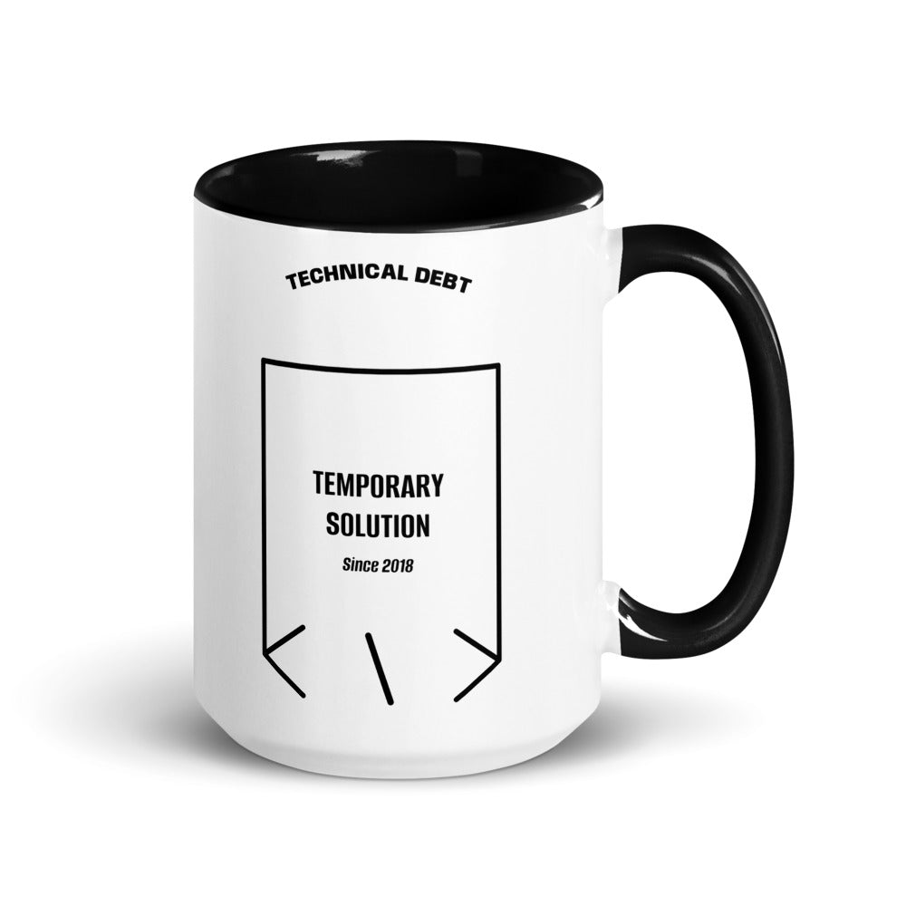 Temporary Solution — Black Black back mockup (15 oz)
