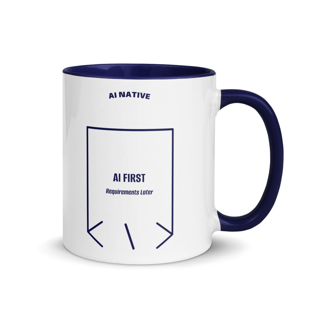 AI First — secondary back mockup