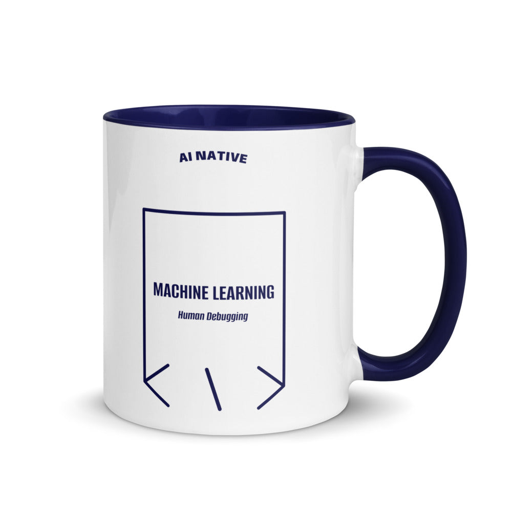 Machine Learning — Dark Blue Dark Blue back mockup (11 oz)