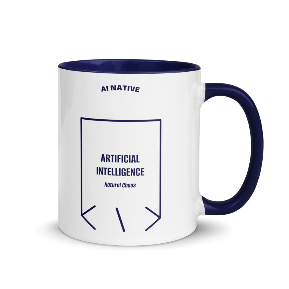 Artificial Intelligence — Dark Blue Dark Blue back mockup (11 oz)