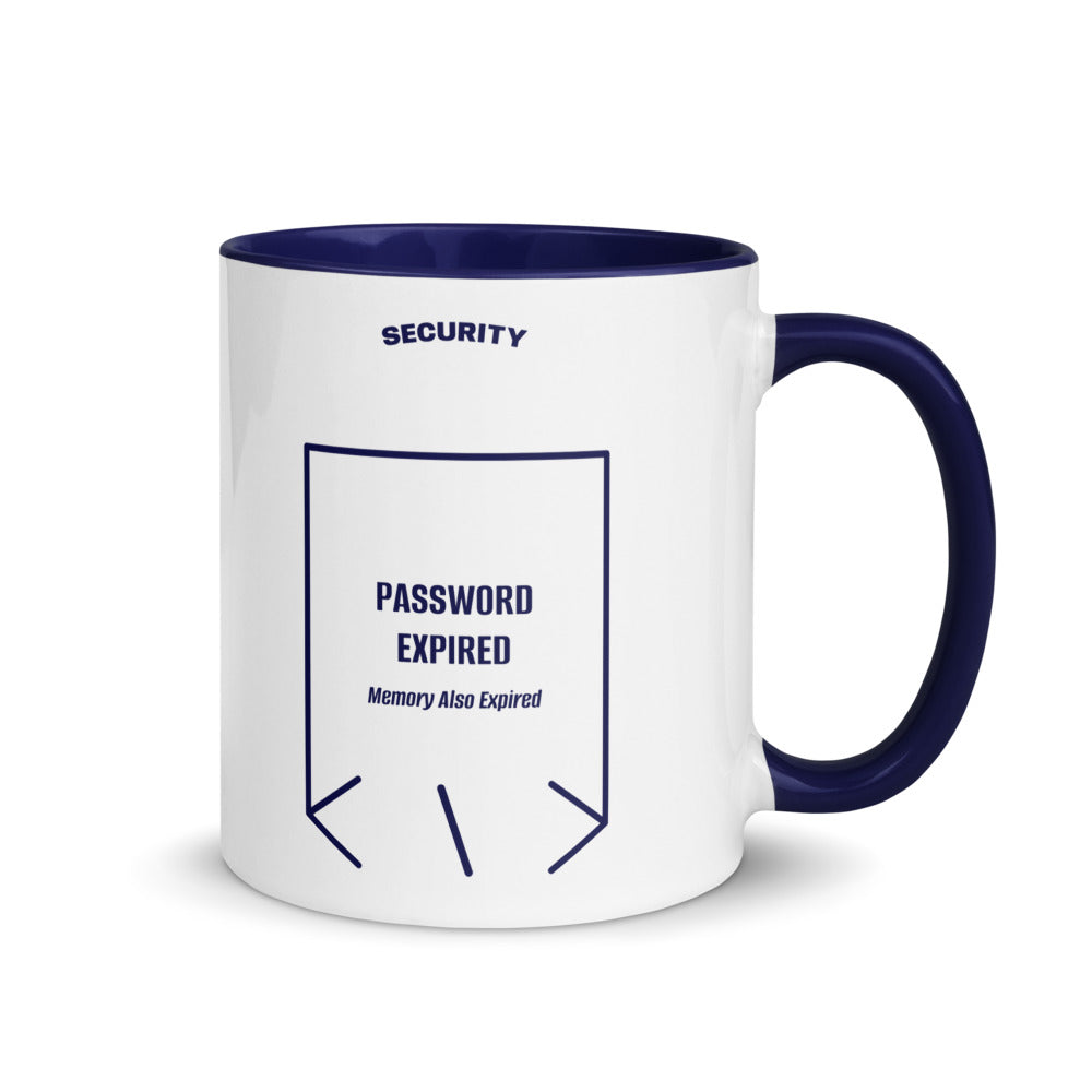 Password Expired — Dark Blue Dark Blue back mockup (11 oz)