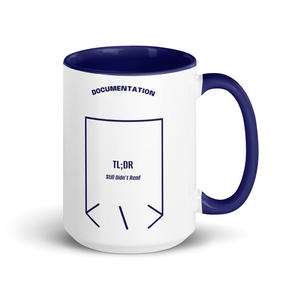 TL;DR — Dark Blue Dark Blue back mockup (15 oz)