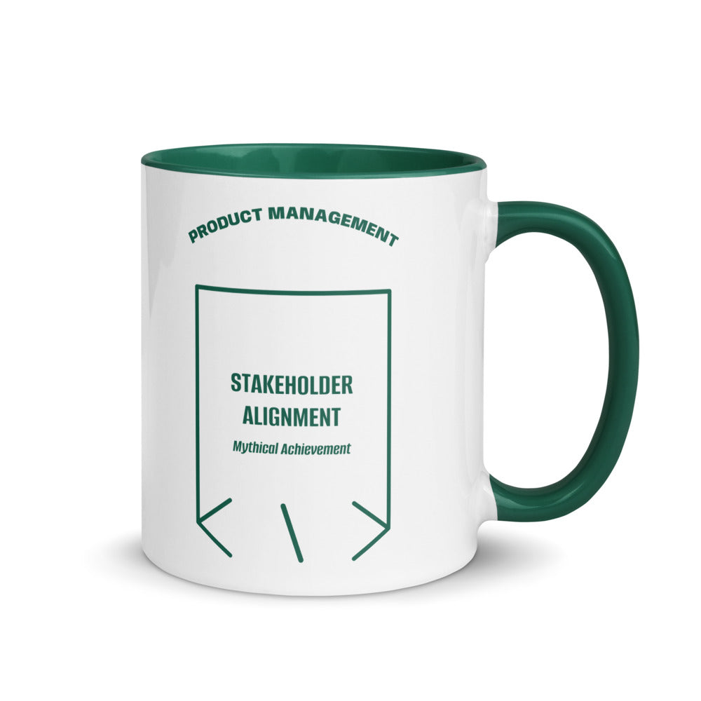 Stakeholder Alignment — Dark Green Dark Green back mockup (11 oz)