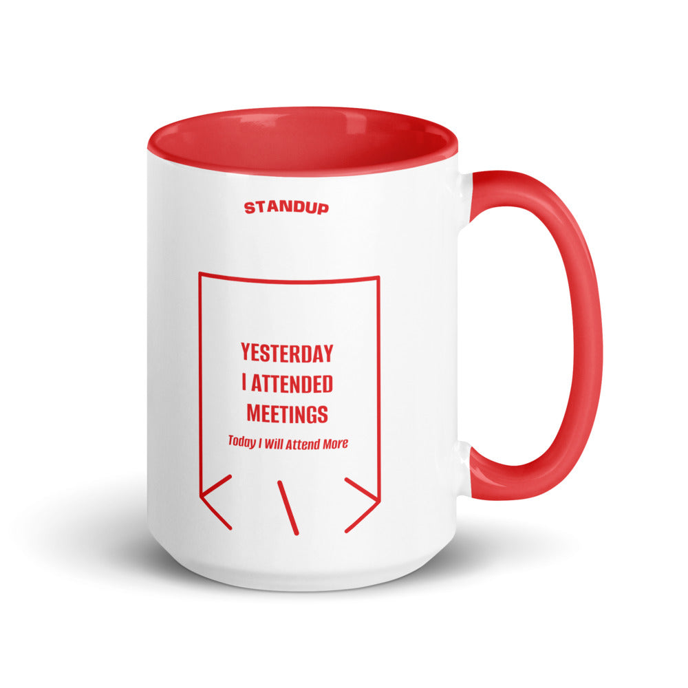 Yesterday I Attended Meetings — Red Red back mockup (15 oz)