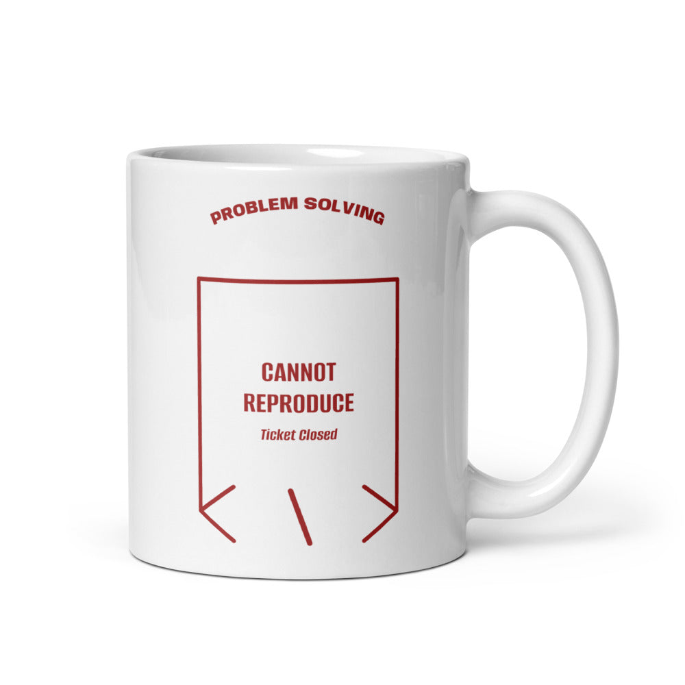Cannot Reproduce — White Brown back mockup (11 oz)