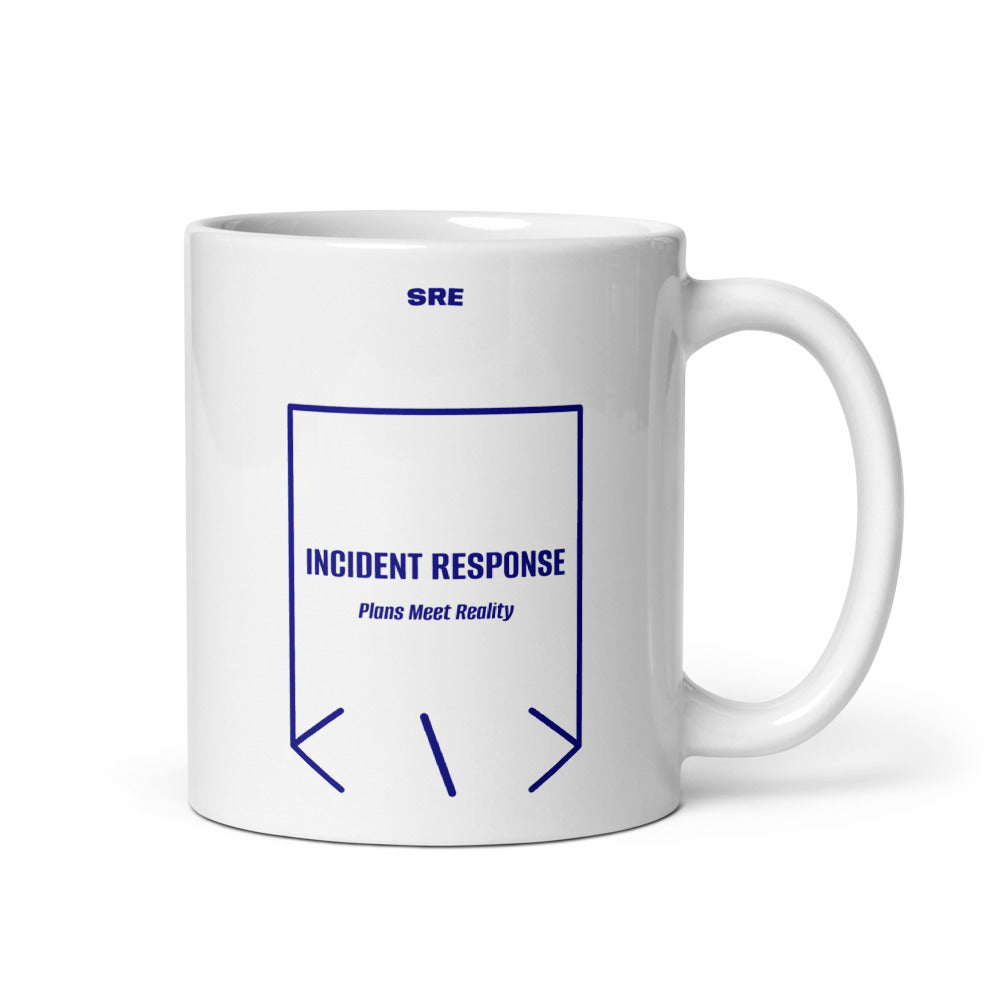 Incident Response — White Navy back mockup (11 oz)