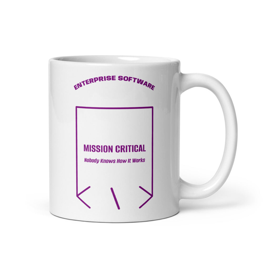 Mission Critical — White Purple back mockup (11 oz)
