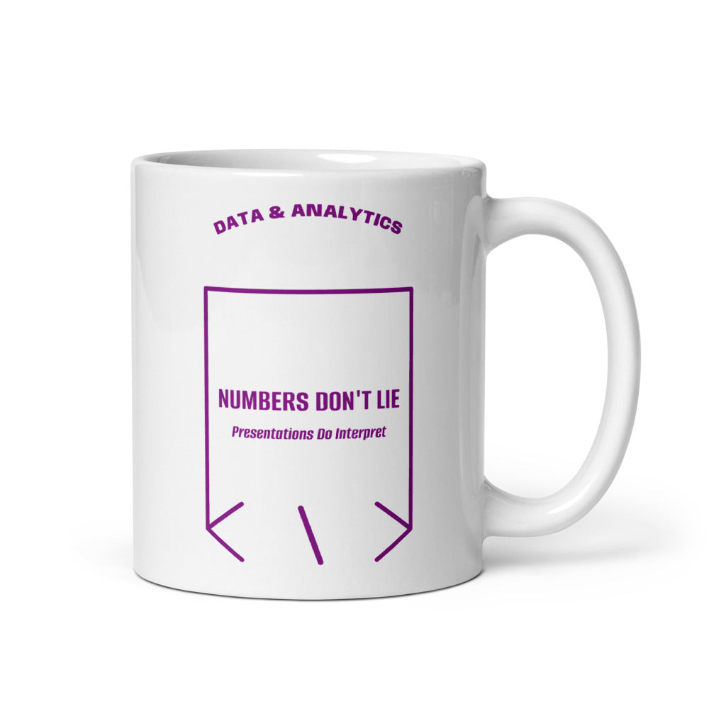 Numbers Don't Lie — White Purple back mockup (11 oz)