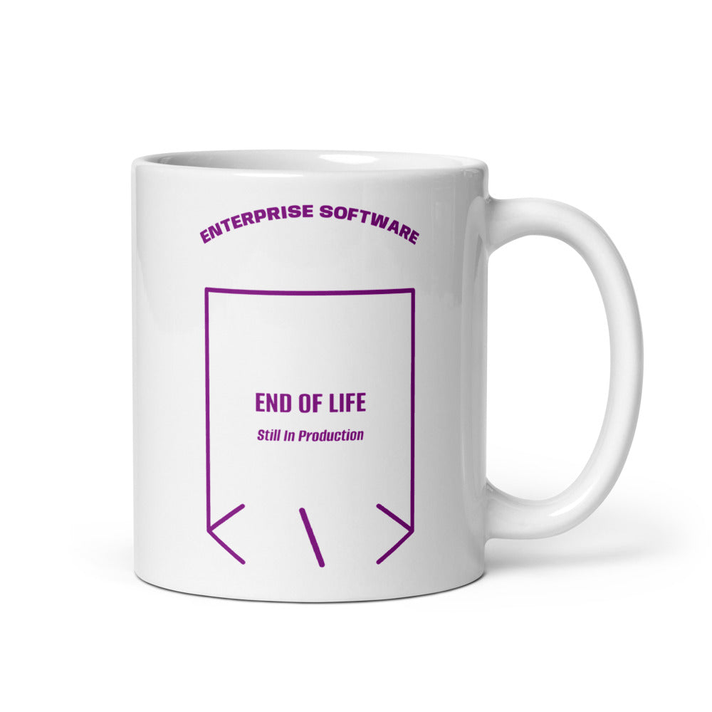 End Of Life — White Purple back mockup (11 oz)