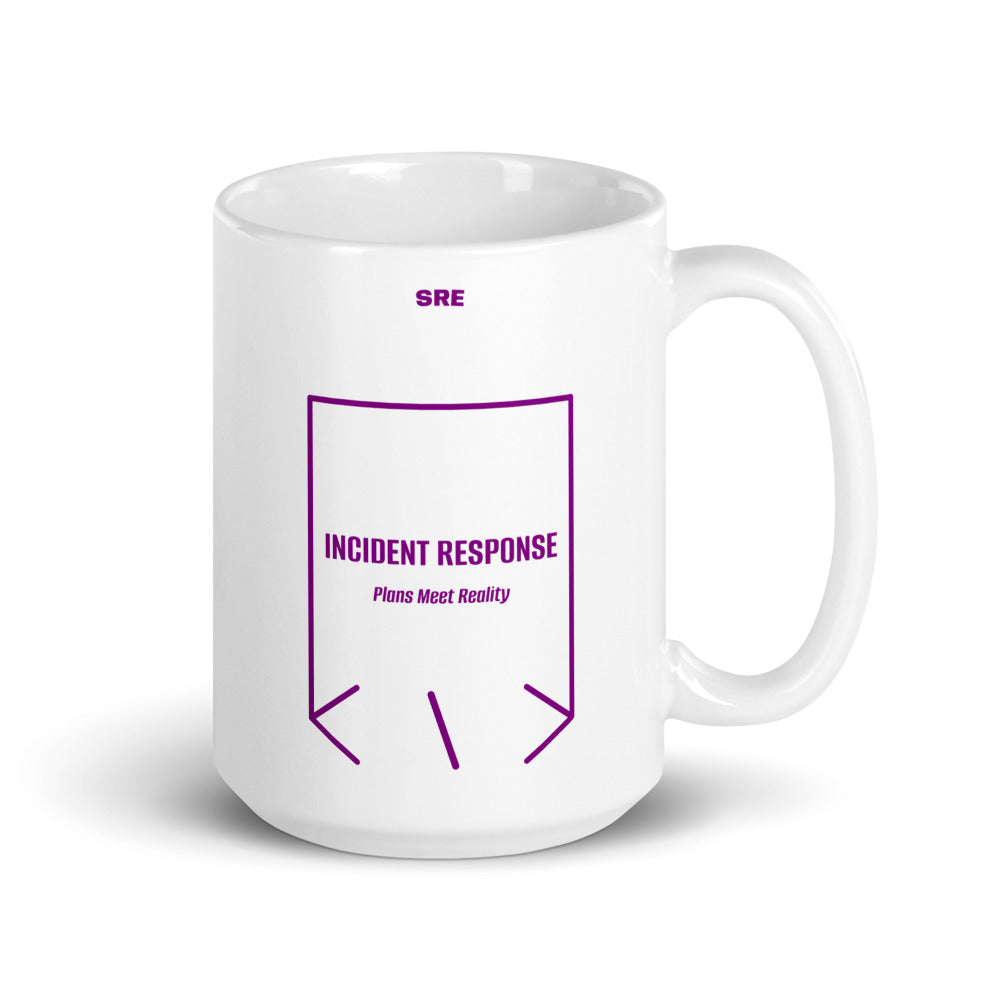 Incident Response — White Purple back mockup (15 oz)