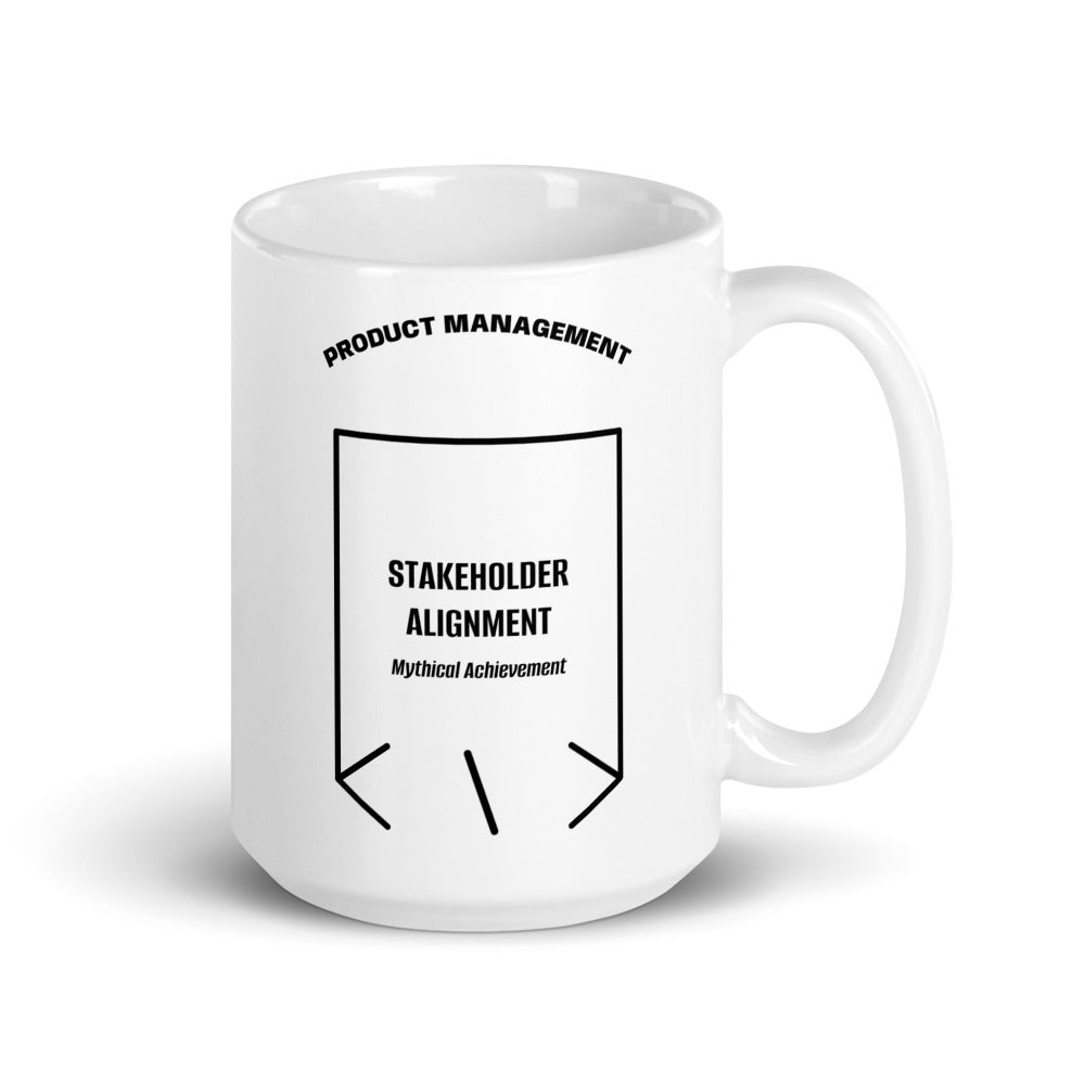 Stakeholder Alignment — White Black back mockup (15 oz)