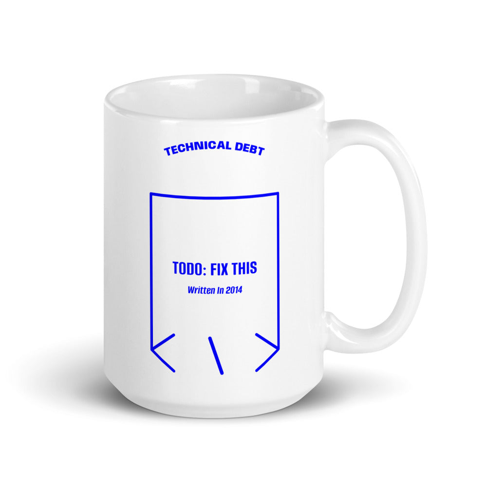 TODO: Fix This — White Blue back mockup (15 oz)