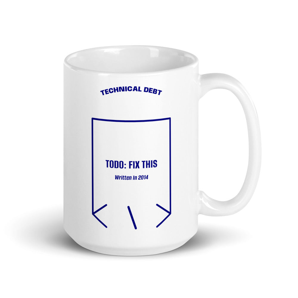 TODO: Fix This — White Navy back mockup (15 oz)