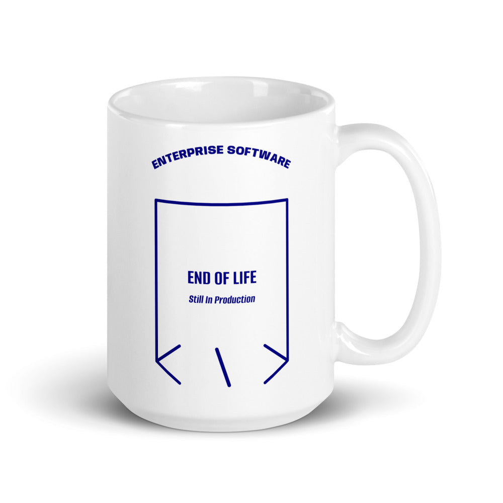 End Of Life — White Navy back mockup (15 oz)