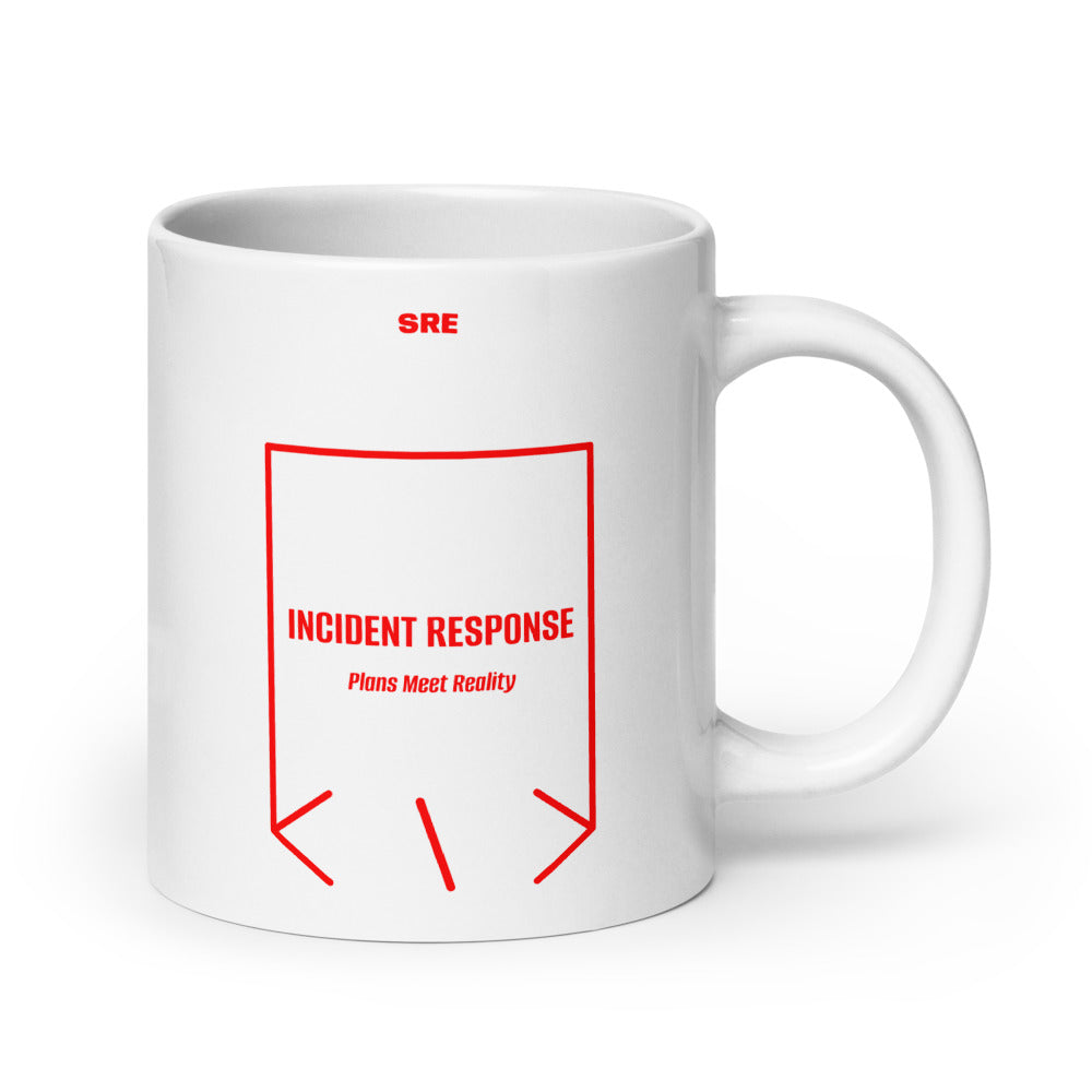 Incident Response — White Red back mockup (20 oz)