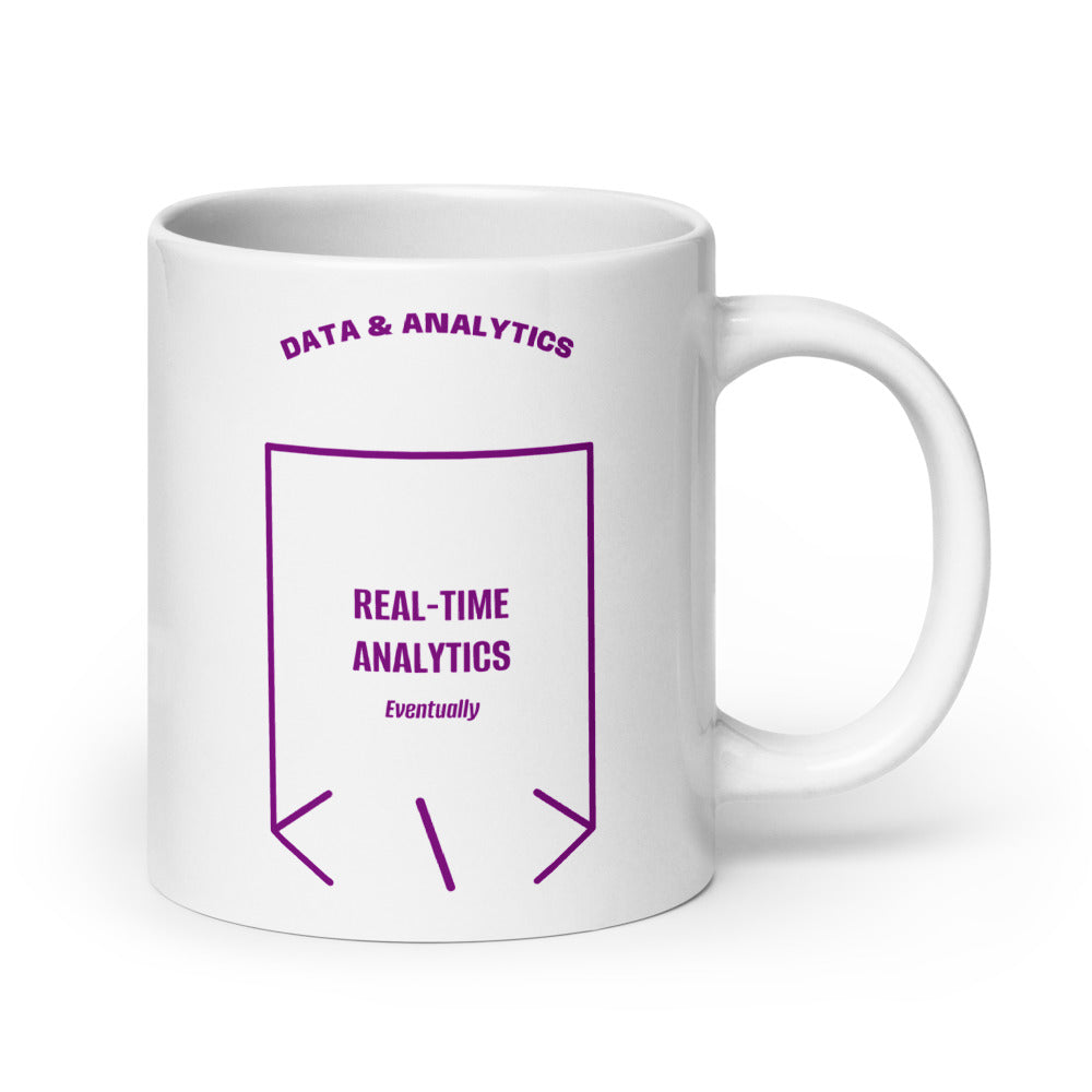 Real-Time Analytics — White Purple back mockup (20 oz)