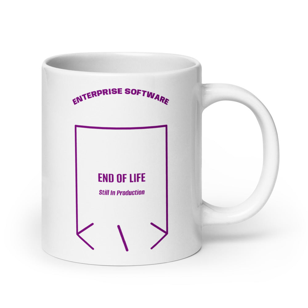 End Of Life — White Purple back mockup (20 oz)