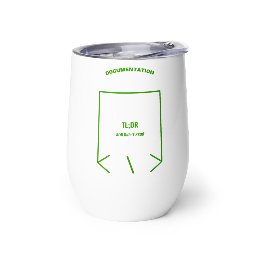 TL;DR — White Green back mockup (12 oz)