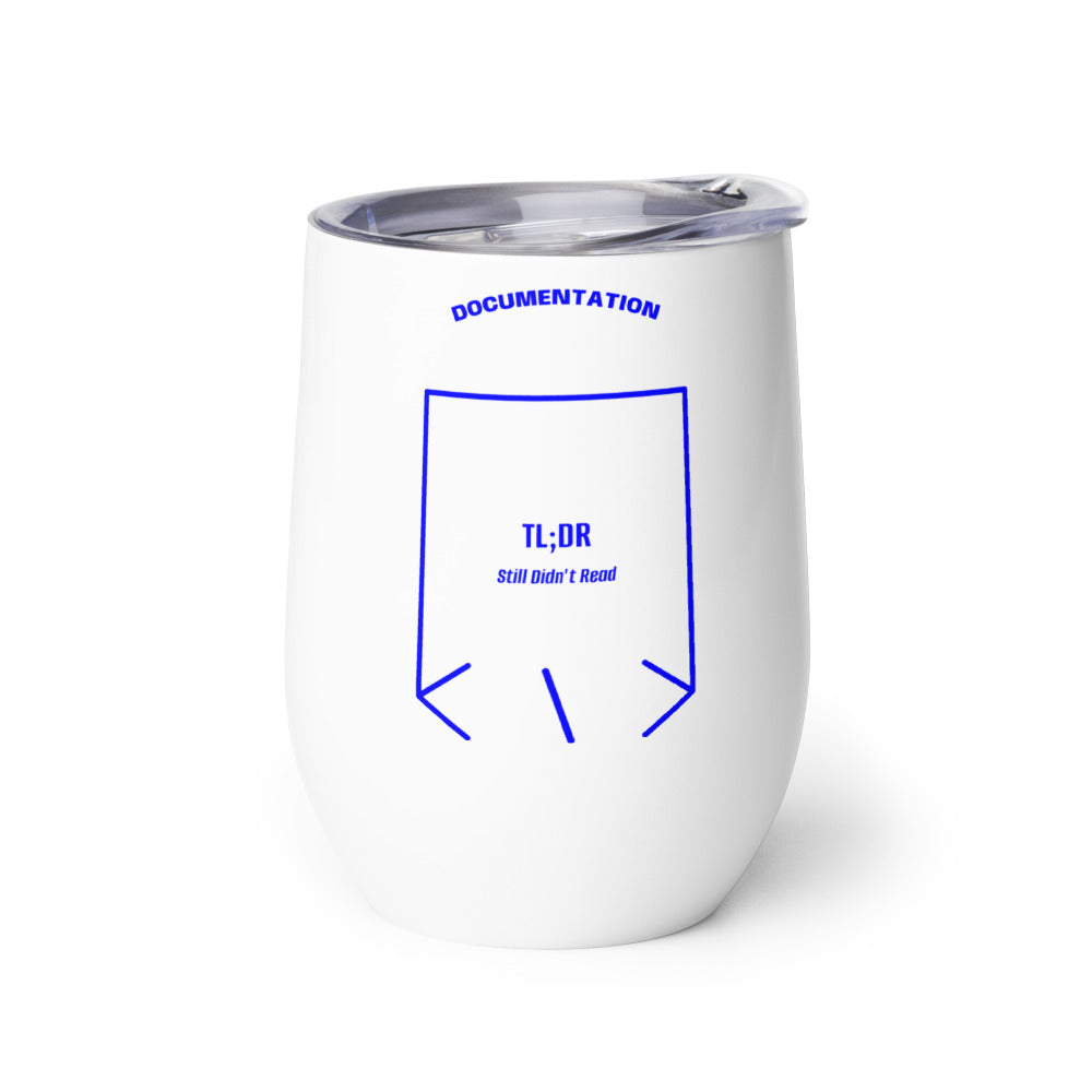 TL;DR — White Blue back mockup (12 oz)