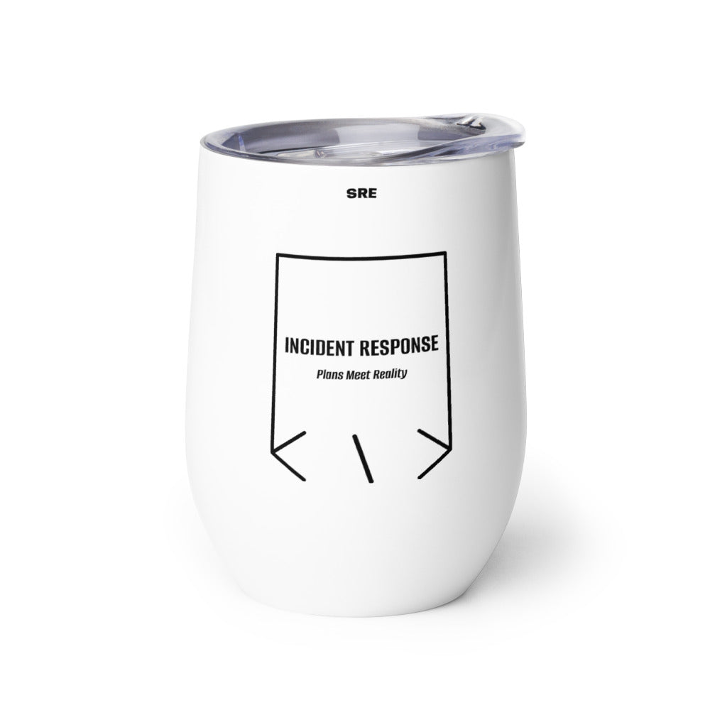 Incident Response — White Black back mockup (12 oz)