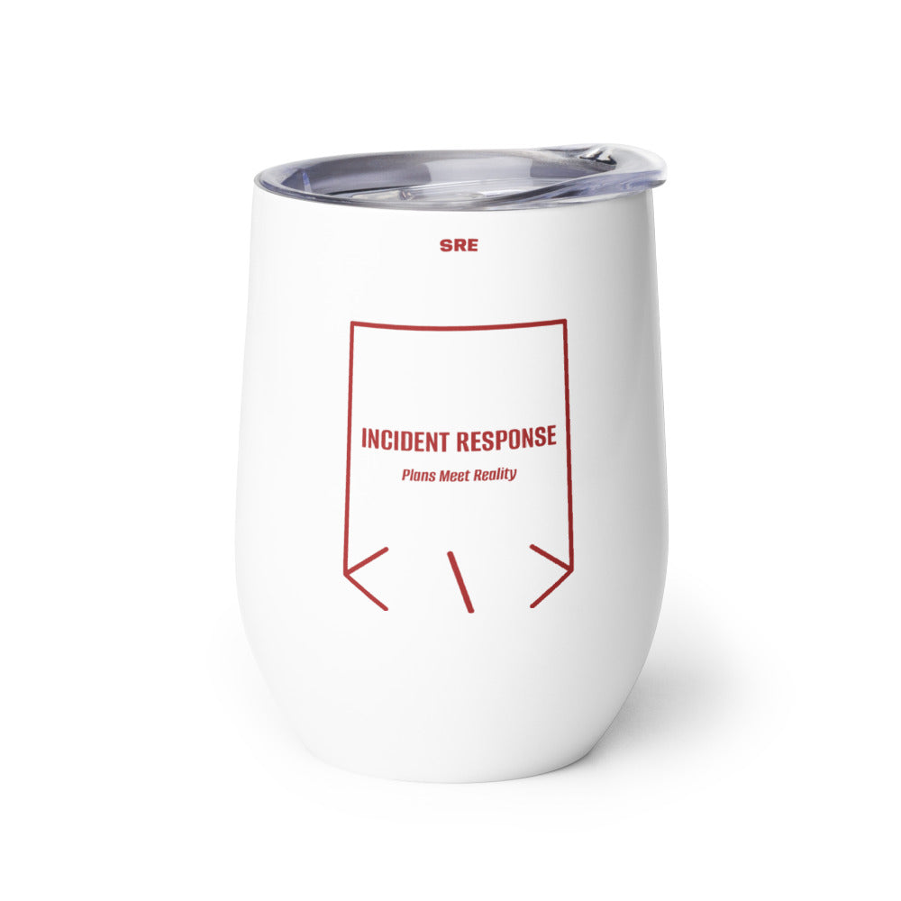 Incident Response — White Brown back mockup (12 oz)
