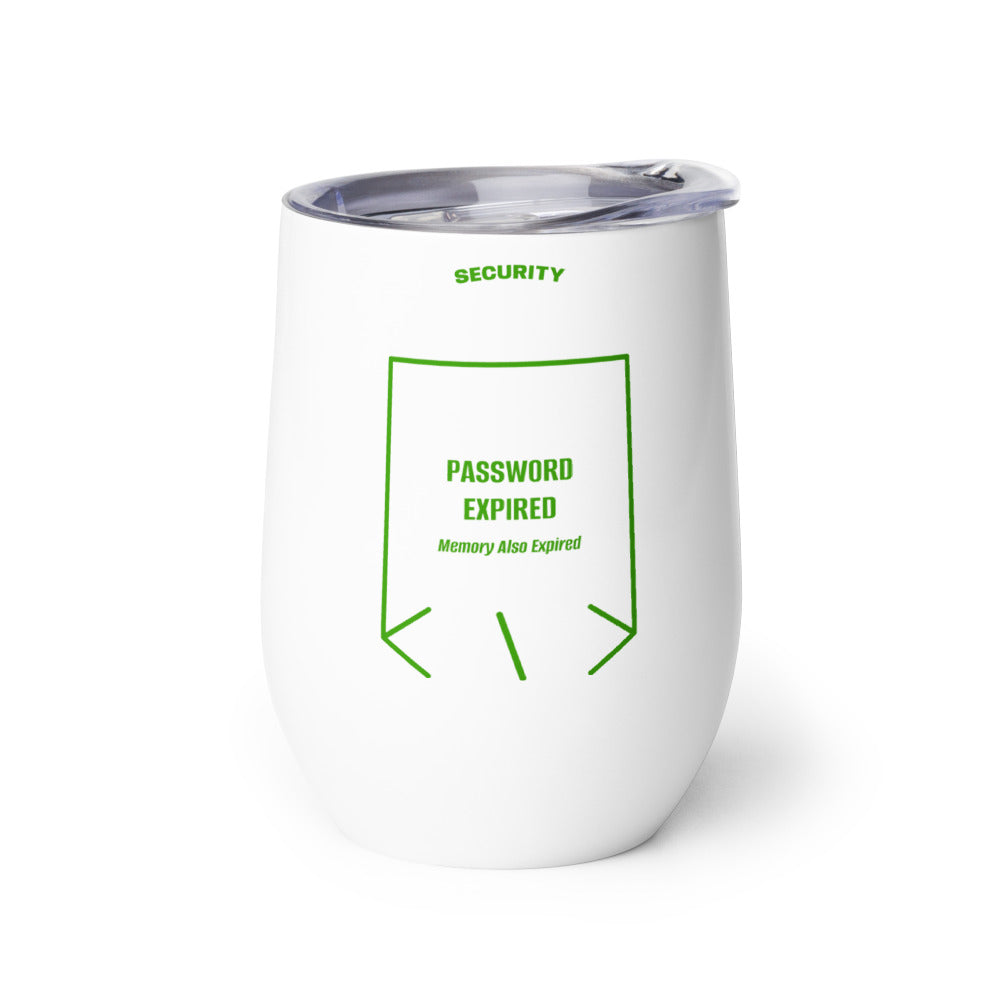 Password Expired — White Green back mockup (12 oz)