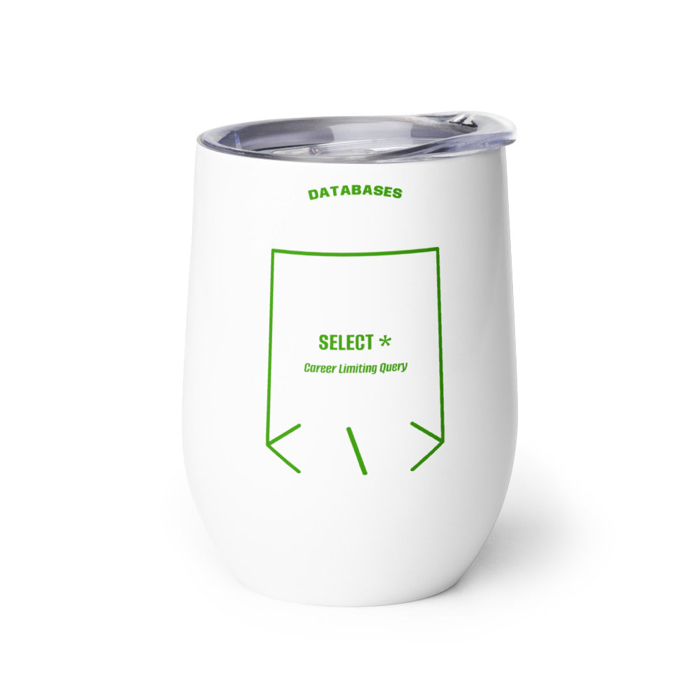 SELECT * — White Green back mockup (12 oz)
