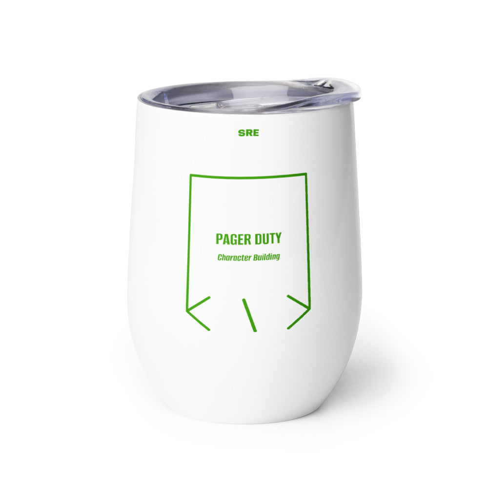Pager Duty — secondary back mockup