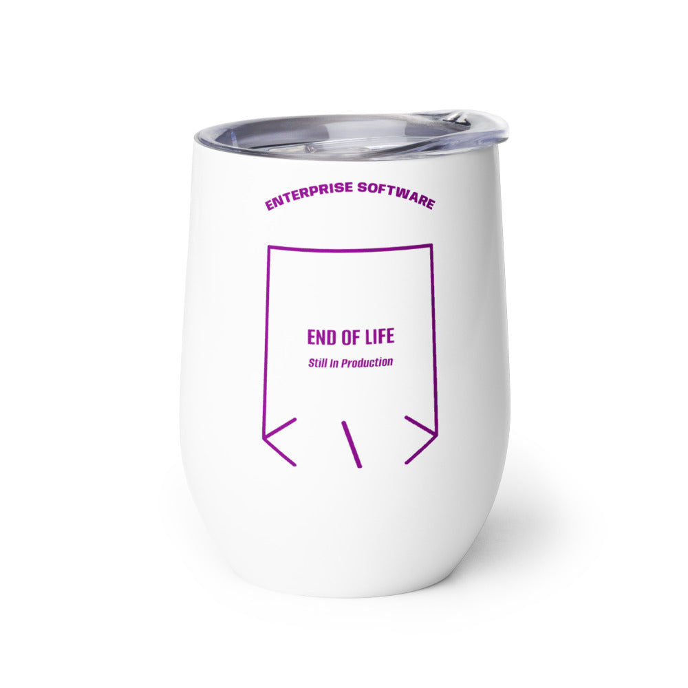 End Of Life — White Purple back mockup (12 oz)