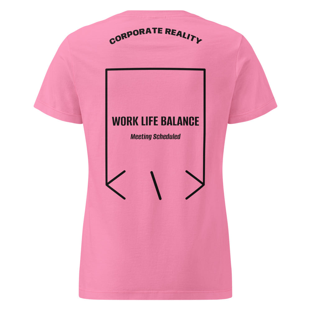 Work Life Balance — Azalea Black back mockup