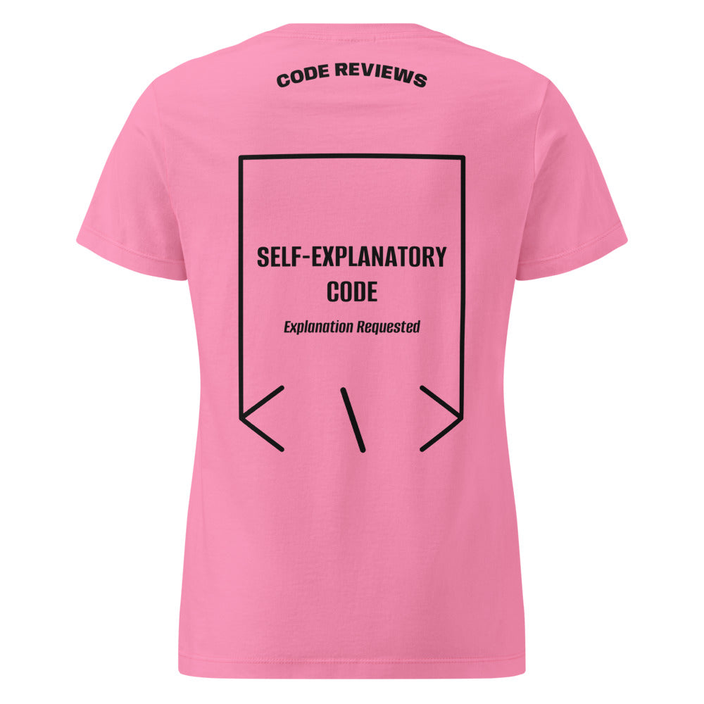 Self-Explanatory Code — Azalea Black back mockup