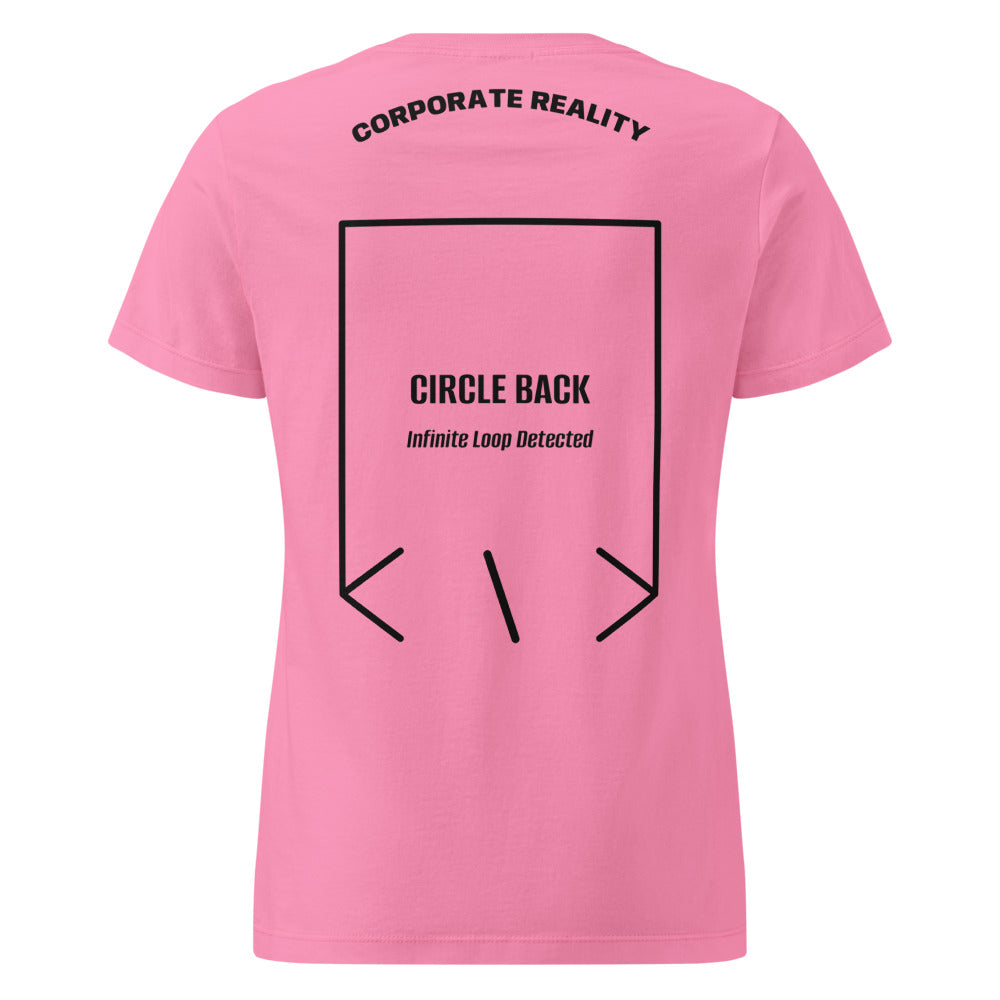 Circle Back — Azalea Black back mockup